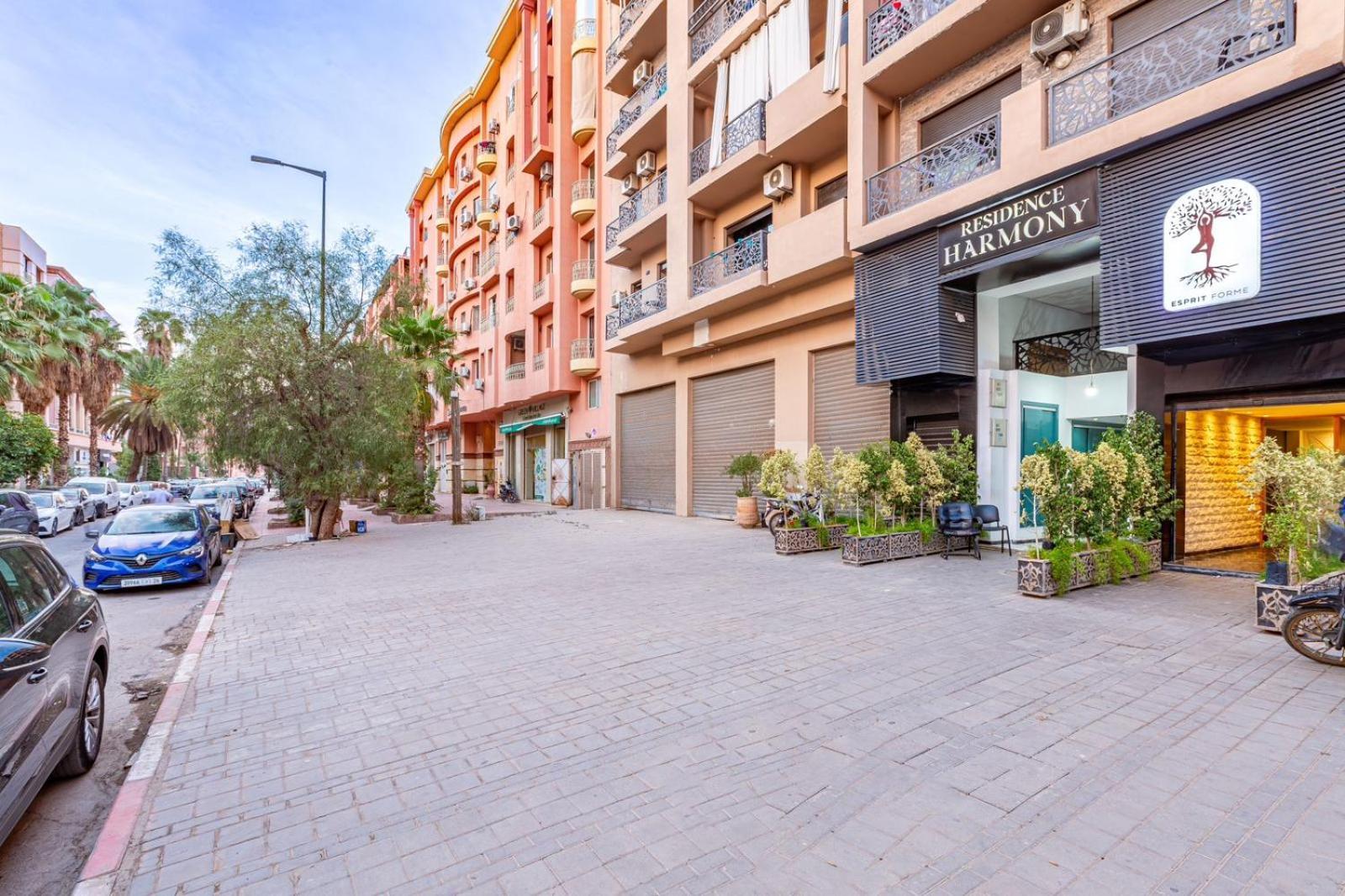 Duplex Centre-Ville Gueliz Marrakesh Exteriör bild